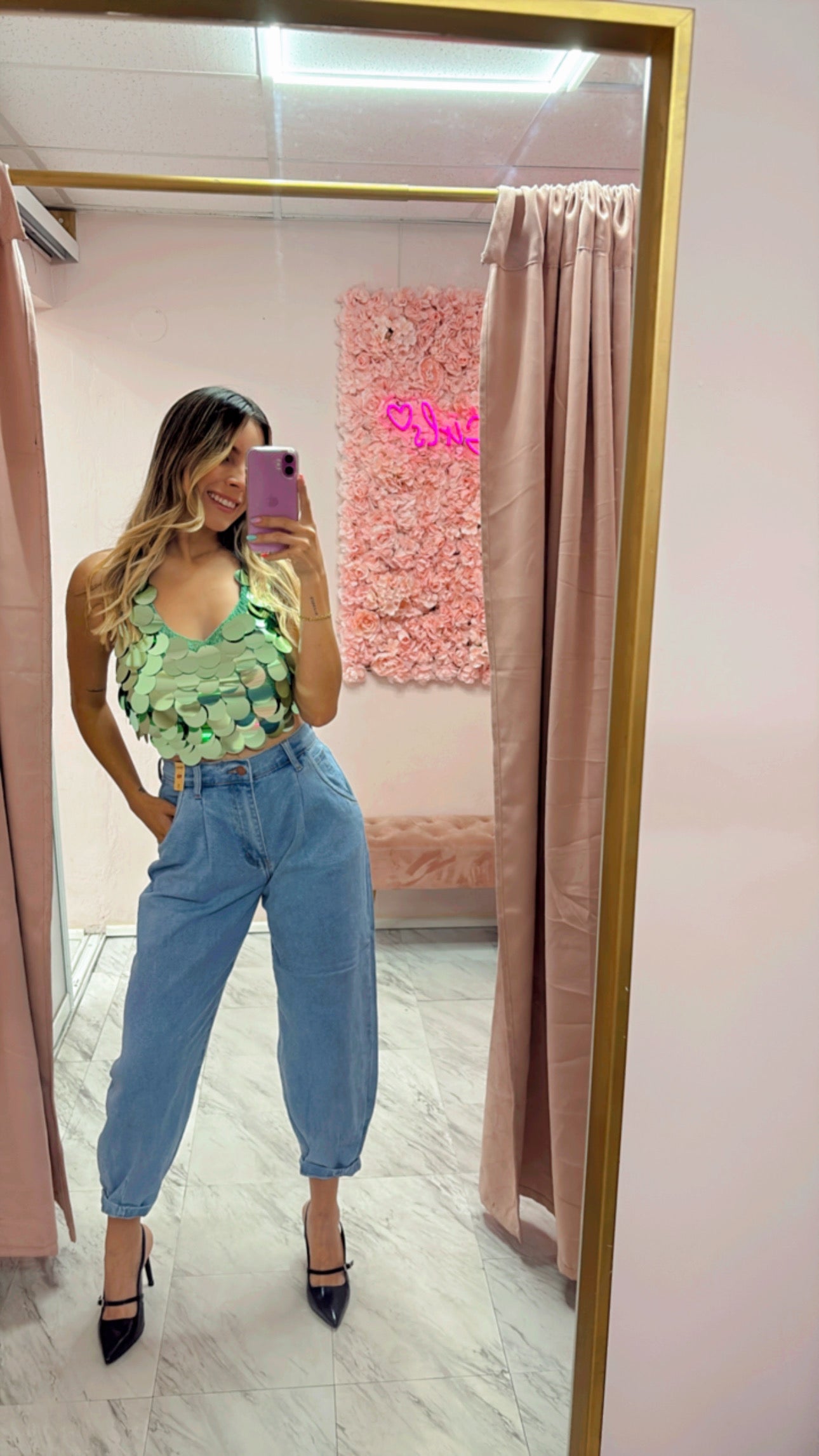 Barrel Vibrant Jeans