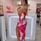 Ruffle Dress | Multi Color