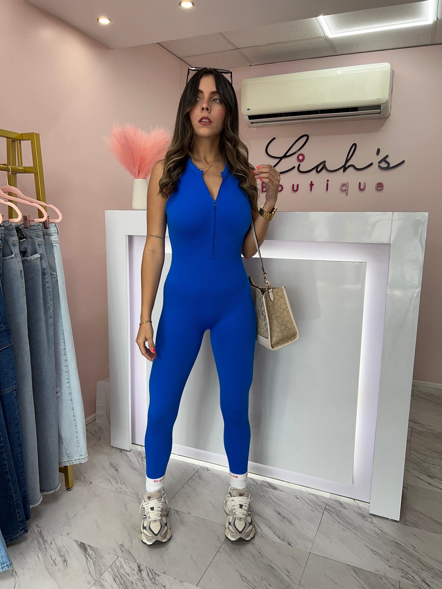 Basic Jumpsuit | Blue