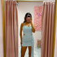 Mini Dress | Aqua