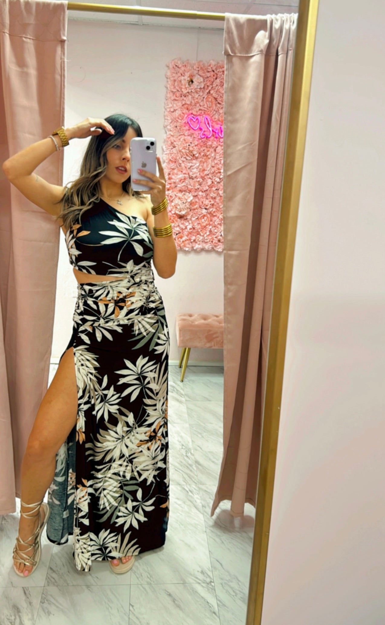 Maxi Dress | Flower Print