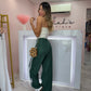 Low Rise Pant | Green