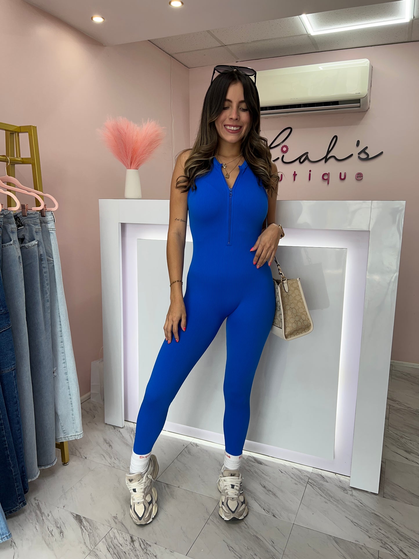 Basic Jumpsuit | Blue