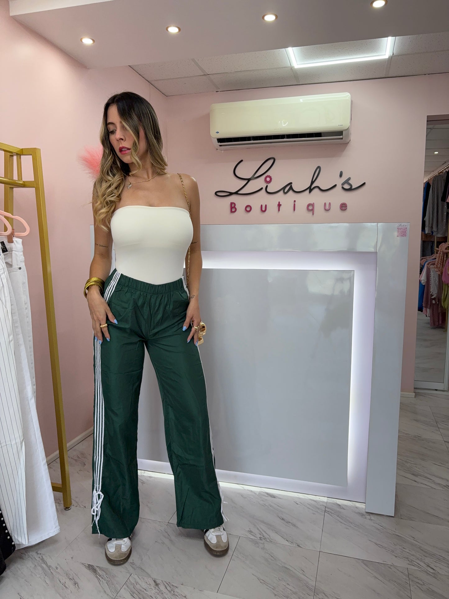 Low Rise Pant | Green