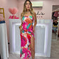 Ruffle Dress | Multi Color