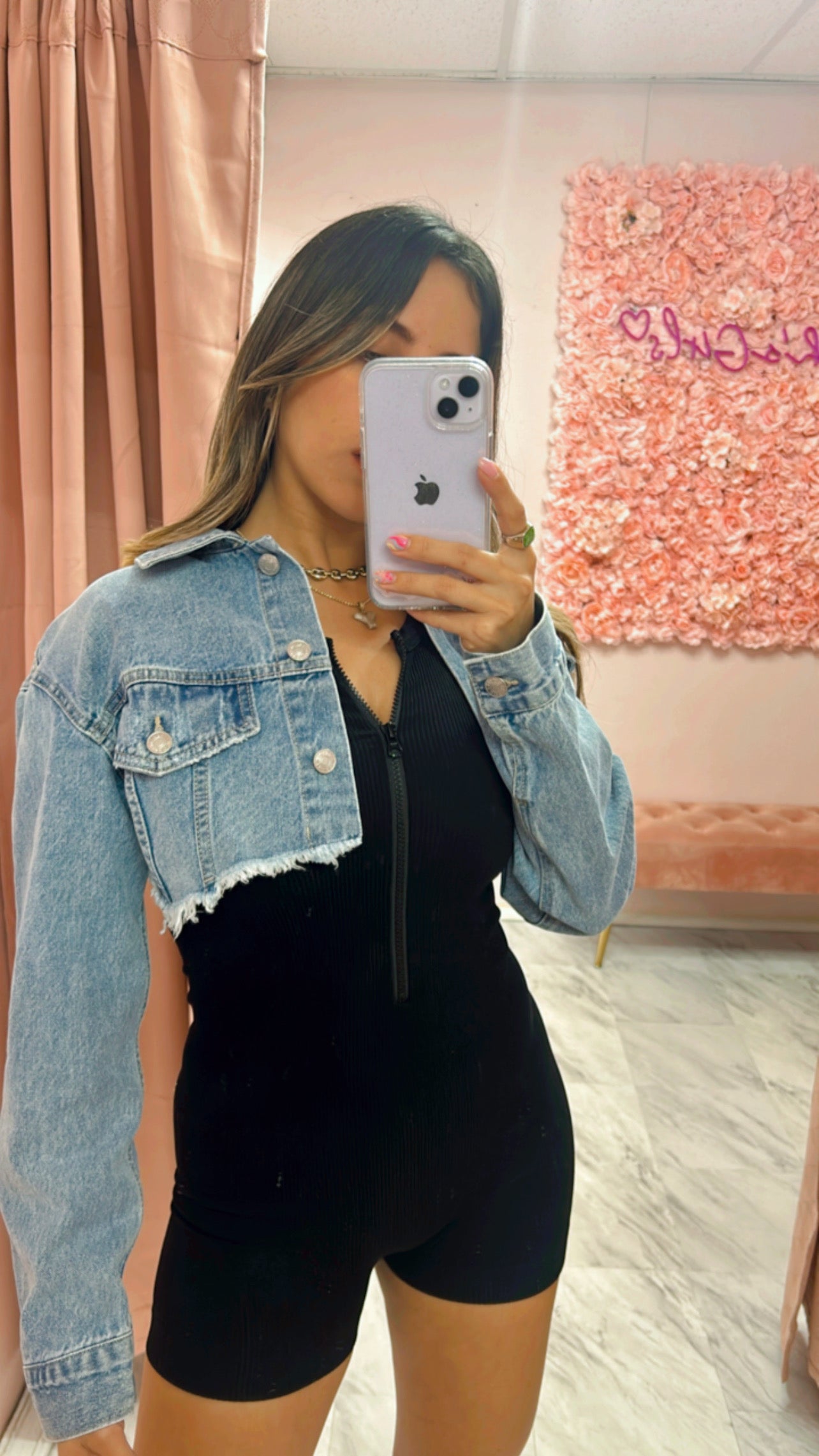 Denim Jacket Crop