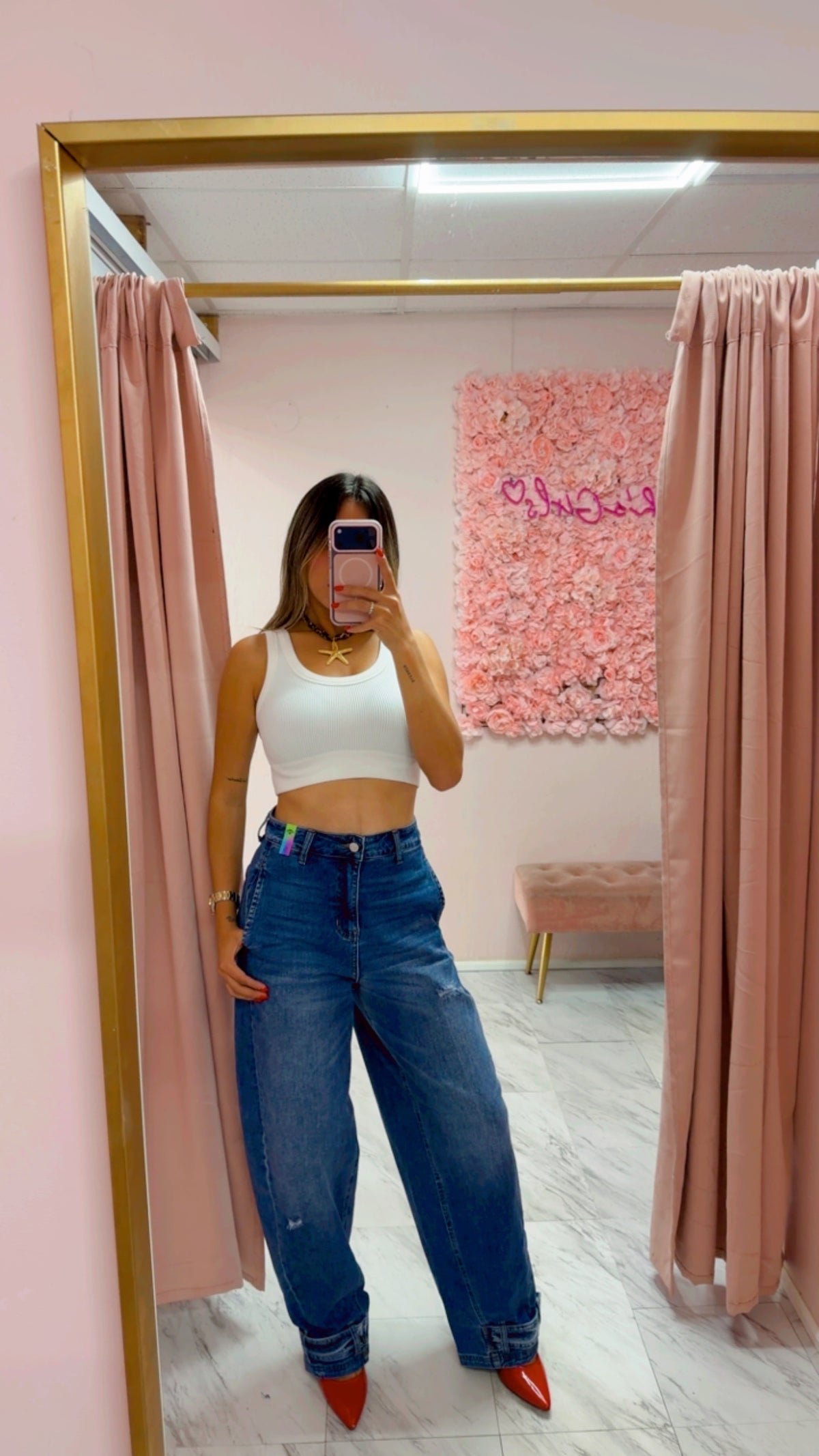 Baggy Jean | Medium Stone