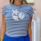 Tshirt | Blue & White