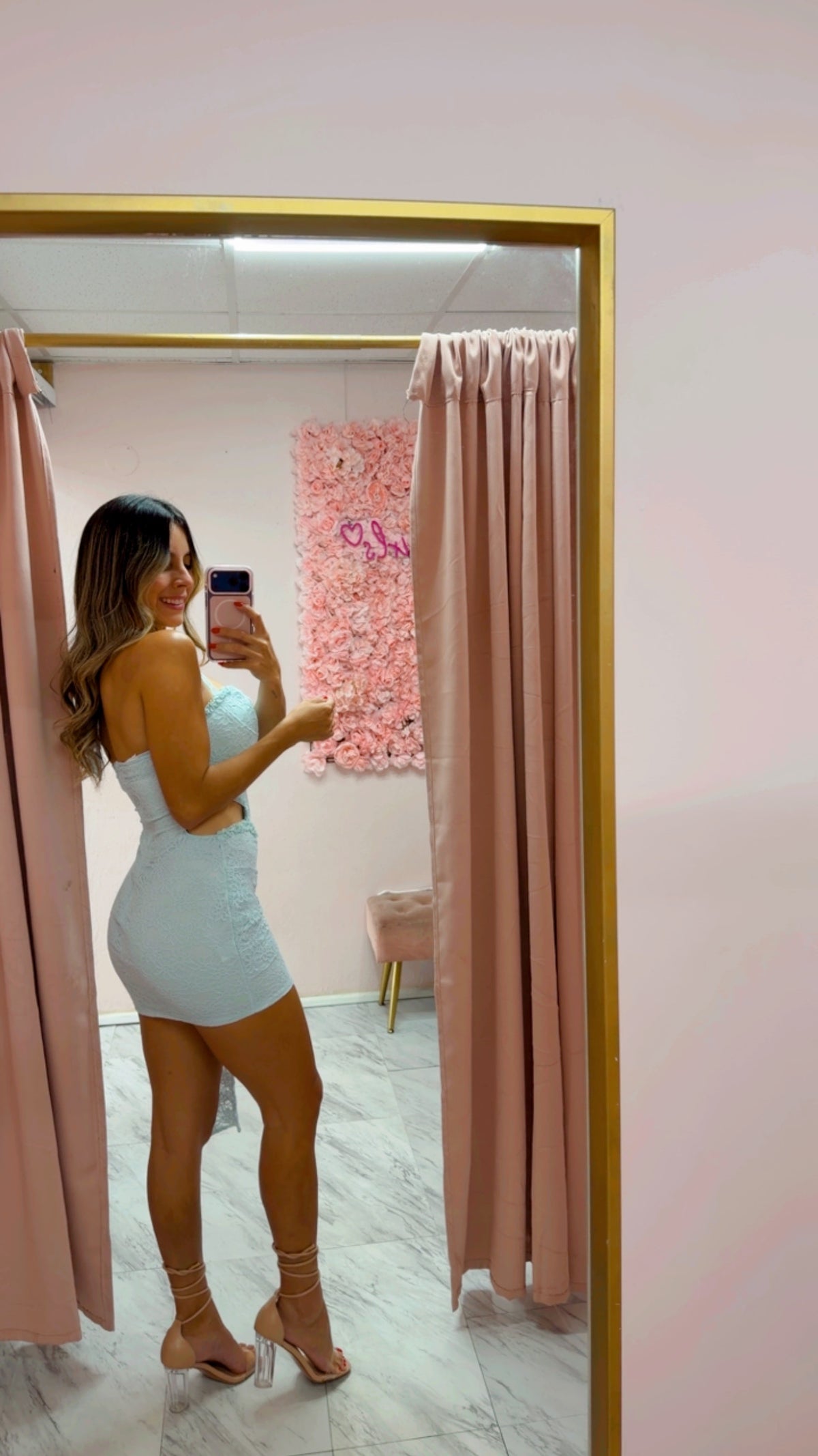 Mini Dress | Aqua