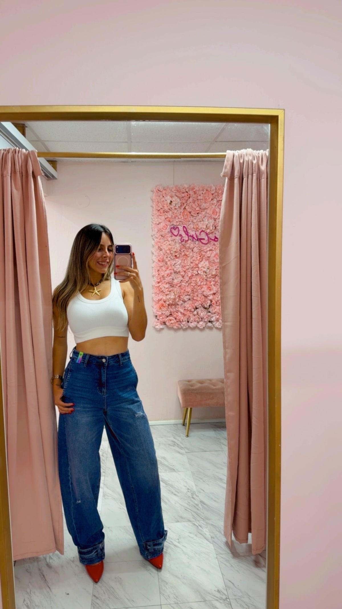 Baggy Jean | Medium Stone