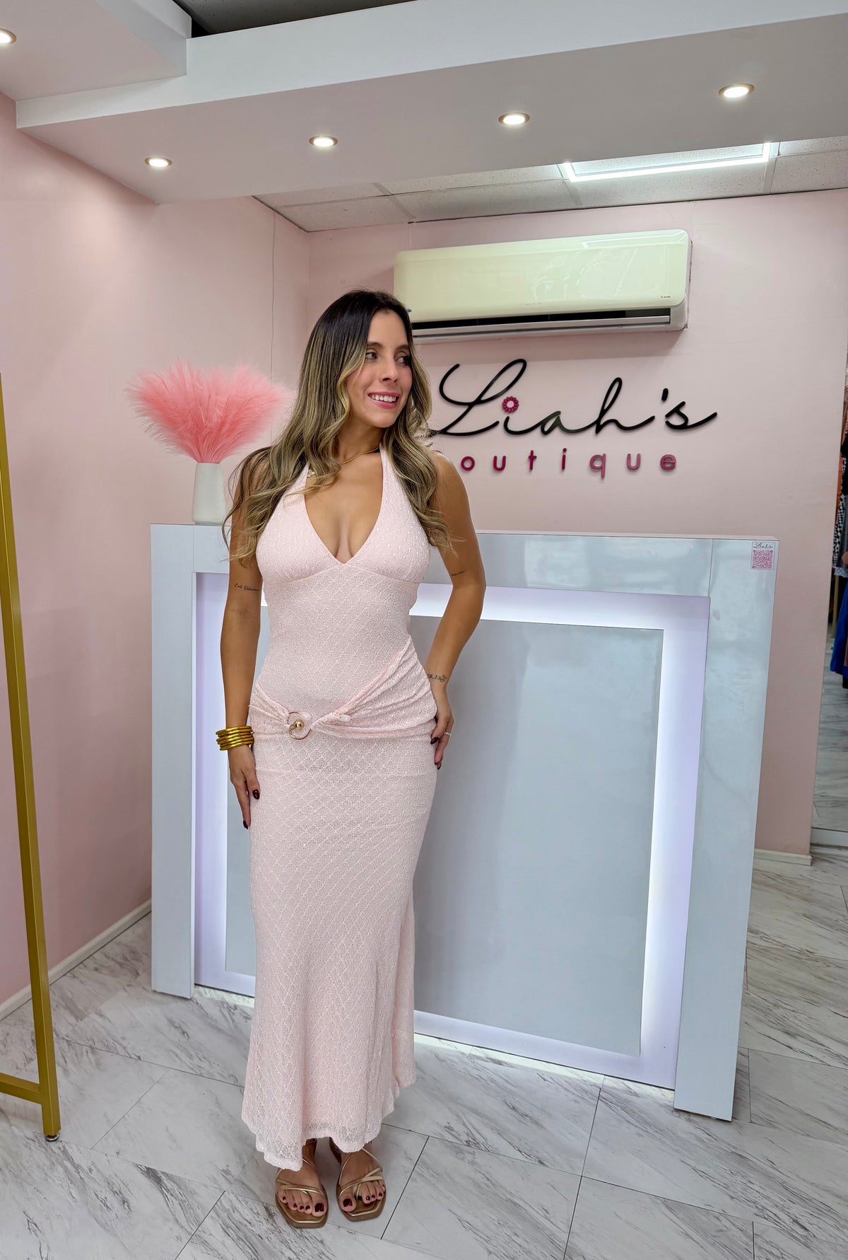 Maxi Dress | Light Pink