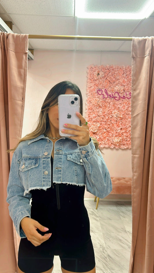 Denim Jacket Crop