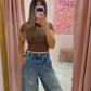Distressed Baggy Jean