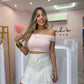 Cargo Skort | White