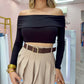 Off Shoulder Top | Black