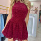 Sequin Dress | Burgundy