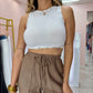 Crop Basic | White