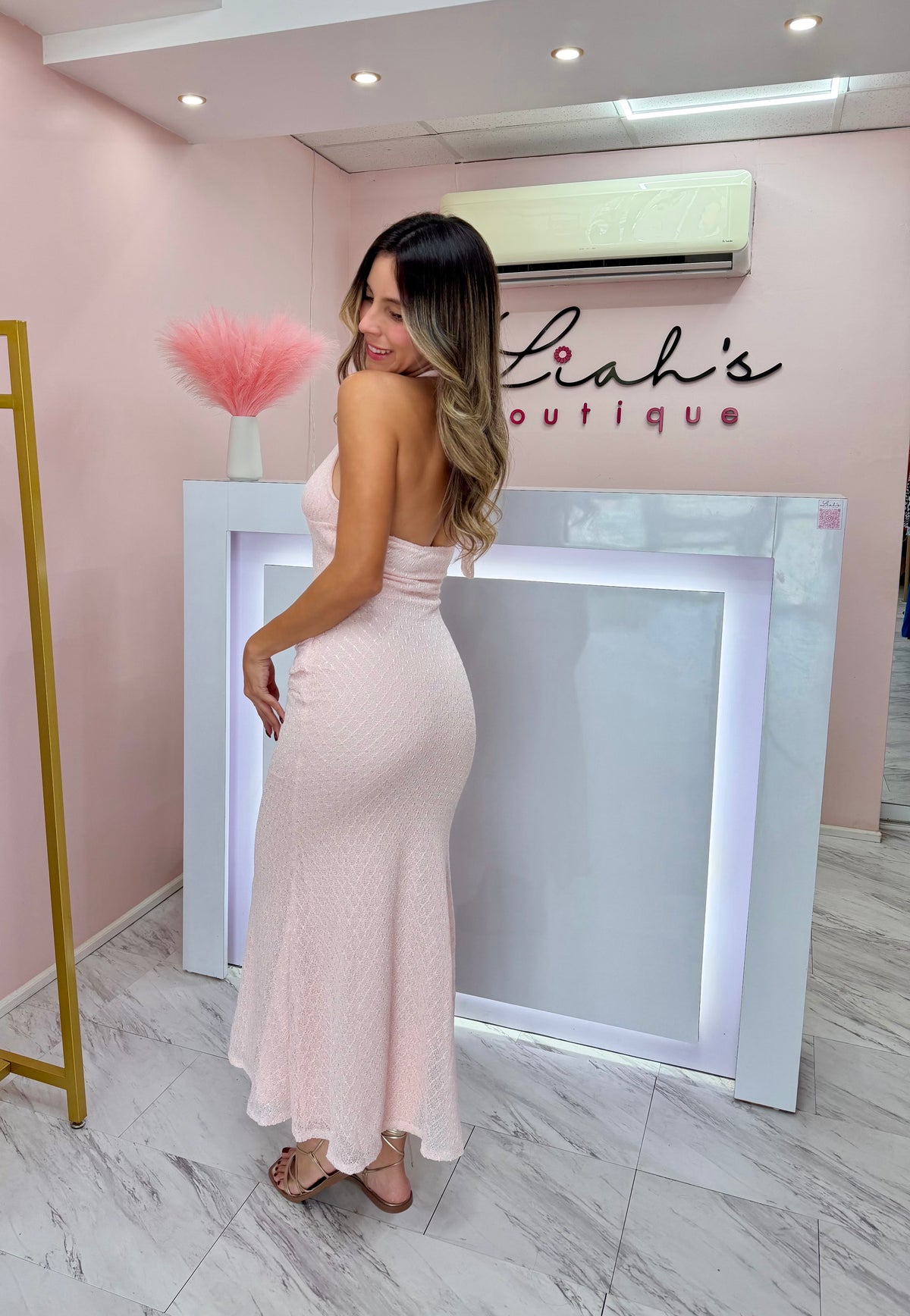 Maxi Dress | Light Pink