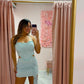 Mini Dress | Aqua