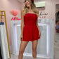 Mini Dress | Red