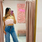 Wide Leg Vibrant Jeans