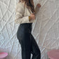 Leather Cargo Pant