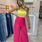 Wide Leg Pants | Fuchsia