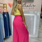 Wide Leg Pants | Fuchsia