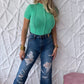 Vibrant Jeans | Medium Stone