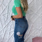Vibrant Jeans | Medium Stone