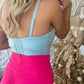 Corset | Baby Blue