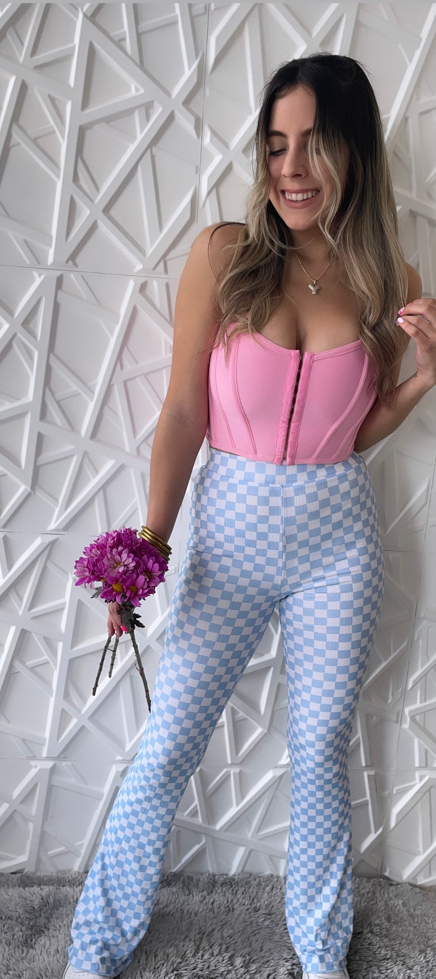 Flare Pants | Baby Blue